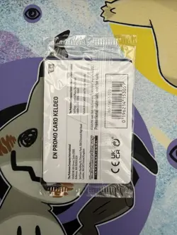 Pokemon TCG: Chaos Rising Stamped Promo - Keldeo (019/086) Sealed Cosmo Holo - Image 2