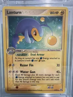 Lanturn - 2006 Pokemon - EX Legend Maker - 19/92 WORLD RECORD SLAB 1/1 - Image 3