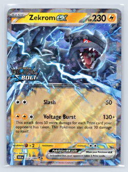 Zekrom Ex [Stamped] #34 Pokemon Black Bolt - Image 1