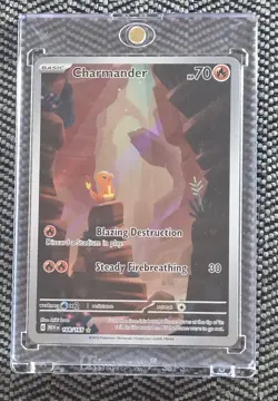 Pokemon TCG Charmander 168/165 Sv: Scarlet & Violet 151 IR Holo - Image 1