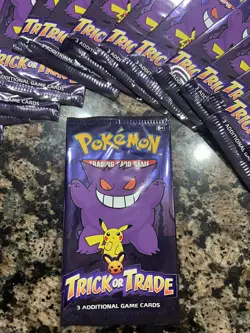 Pokemon TCG Halloween Trick or Trade BOOster Bundle Lot of 10 Packs! - Image 2