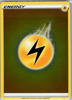 Lightning Energy Reverse Holo SWSH01: Sword & Shield Base Set - Pokemon - NM - Image 1