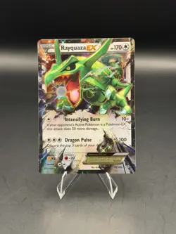 Rayquaza EX 75/108 Pokemon TCG XY Roaring Skies Holo - (LP) - Image 1
