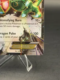 Rayquaza EX 75/108 Pokemon TCG XY Roaring Skies Holo - (LP) - Image 4