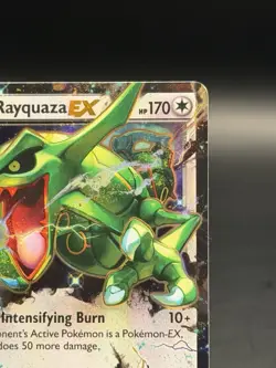 Rayquaza EX 75/108 Pokemon TCG XY Roaring Skies Holo - (LP) - Image 5