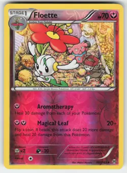 Floette 102/162 Uncommon BREAKthrough Pokemon Reverse Holo Lightly Played - Image 1