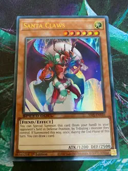 Yu-Gi-Oh! Santa Claws - SS05-ENV01 - NM - 1st Ed Ultra Rare - Image 1