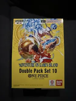 One Piece Adventure On Kami's Island Double Pack Set x8- 1 Sealed Display - Image 1