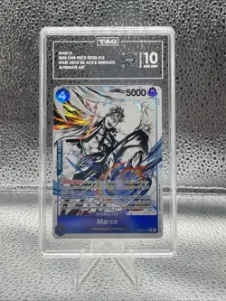 One Piece Marco Alternate Art St22-012 Tag 10 - Image 1