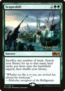 Scapeshift -Foil Light Play MTG Promos: Prerelease Cards - Image 1