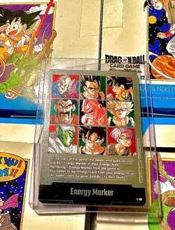 Dragon Ball Super Card Game Energy Marker E-89 Manga Booster 02 PACK FRESH - Image 1