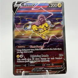Raikou V GG41/GG70 Ultra Rare Holo - Crown Zenith Pokemon TCG Full Art - Image 1