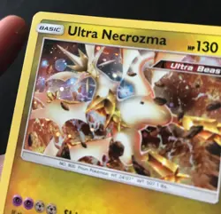 Ultra Necrozma SM165 SM Sun & Moon PROMO Pokemon Card HOLO RARE Excellent - Image 5