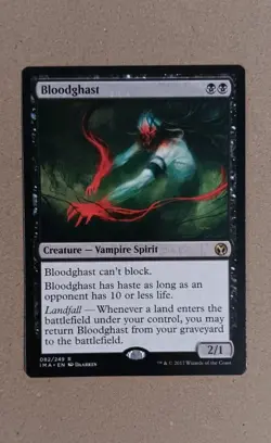 Bloodghast #82, MTG: Iconic Masters, English Regular LP - Image 1