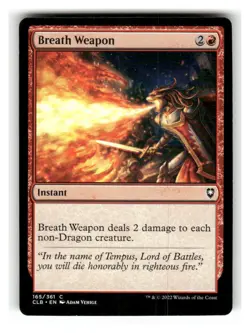 Breath Weapon 165 Near Mint Commander Legends: Battle for Baldur's Gate - Image 2