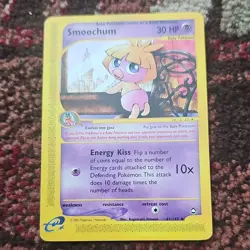 Pokemon Aquapolis Smoochum 61/147 Reverse Holo Uncommon 30HP Energy Kiss - Image 1
