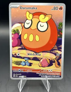 Pokemon TCG SV: Black Bolt - Darumaka 097/086 Illustration Rare EN - Image 1