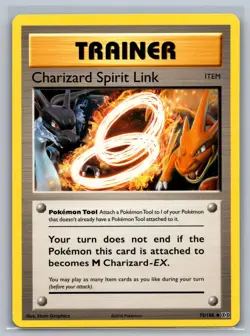 Charizard Spirit Link 75/108 Uncommon Evolutions Pokemon Near Mint - Image 1