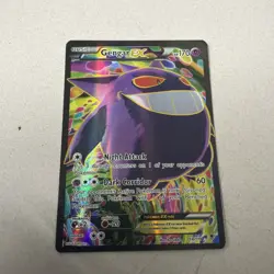 Pokemon Gengar EX (114 Full Art) 114/119 XY-Phantom Forces Holo NM- - Image 1