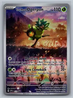 Teal Mask Ogerpon 123 Holo Promo Scarlet & Violet Promo Pokemon Near Mint - Image 1
