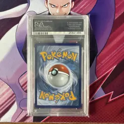 PSA 9 MINT 2015 Pokemon XY Breakthrough M Mewtwo EX 63 (Old style slab!) - Image 2