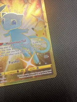POKEMON TCG SHINY MEW (GOLD) CELEBRATIONS FULL ART HOLO 025/025 - Image 4