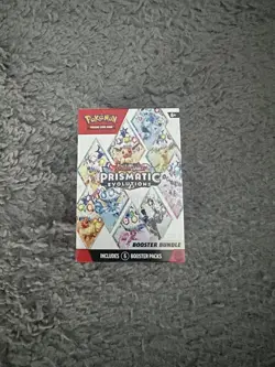 Pokemon TCG Prismatic Evolutions Booster Bundle (6 Packs) - Image 1