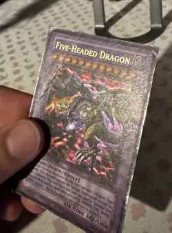 Five-Headed Dragon SD09-ENSS1 LIMITED Ultra Rare HP/DMG Yugioh TCG Fast Shipping - Image 3