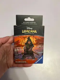 Disney Lorcana Mulan card sleeves sealed - Image 1