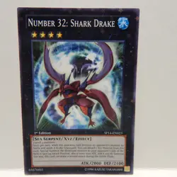 Yu-Gi-Oh! Number 32: Shark Drake Effect Card - Image 1