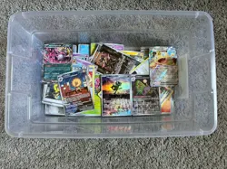 500 Card Bulk with 6 Ex/V/Fullart cards and 20 holos Pokemon TCG ENG no energy!! - Image 1