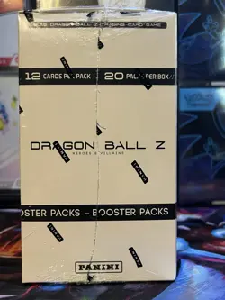 Dragon Ball Z Heroes & Villains Box 20 Card Packs Factory Sealed NEW DBZ Panini - Image 3