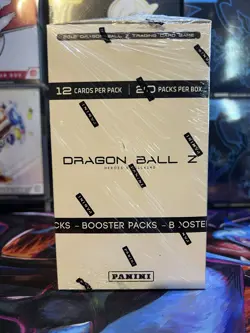 Dragon Ball Z Heroes & Villains Box 20 Card Packs Factory Sealed NEW DBZ Panini - Image 5