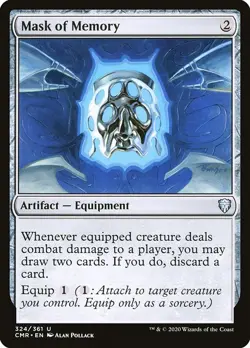 1x Mask of Memory - Foil NM Eng MTG - Commander Legends - Image 1