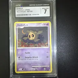 Pokemon 2008 Duskull Stormfront - 60/100 CGC 7 - Image 1
