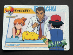 Pokemon Carddass Pikachu 46. Anime collection Pokemon TCG Japanese 1998 Bandai - Image 1