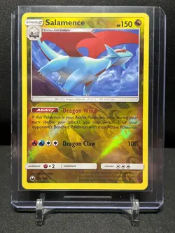 Salamence 106/168 Reverse Holo Rare Pokemon 2018 Celestial Storm LP/NM - Image 1