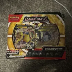 Pokemon TCG Miraidon ex League Battle Deck 60 Cards English 2023 Ages 6+ - Image 1