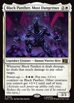 MTG Black Panther, Most Dangerous [MSC] #584 PRESALE - Image 1