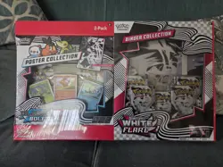 *SEALED* Pokemon Black Bolt and White Flare Binder + Poster Collection - Image 2