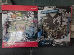 *SEALED* Pokemon Black Bolt and White Flare Binder + Poster Collection - Image 3
