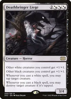Deathbringer Liege MTG Double Masters 2022 Rare NM x1 - Magic Card - Image 1