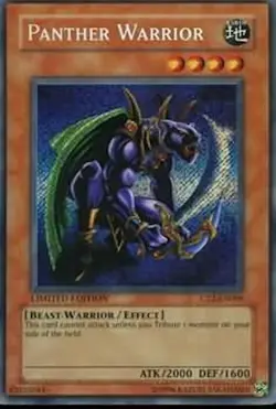 Panther Warrior - CT2-EN006 - Lightly Played LP - Secret Rare - Image 1