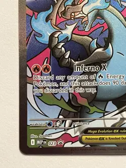 Mega Charizard x EX 023 Me: Mega Evolution Promo Holo Pokemon Card - Image 5