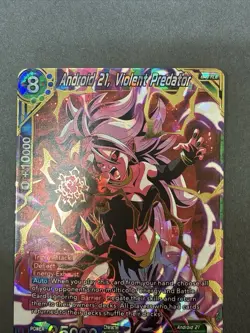 Dragon Ball Super Card Game Masters Android 21, Violent Predator BT8-122 SR - Image 1