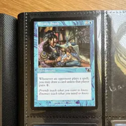 MTG Rhystic Study Prophecy 45 Common Enchantment English - Image 1