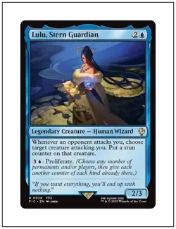 1x Lulu, Stern Guardian, Final Fantasy Commander, Magic the Gathering MTG NM - Image 1