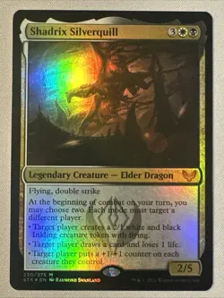 MTG / Shadrix Silverquill / STX / #230 / FOIL / Mythic / NM - Image 1