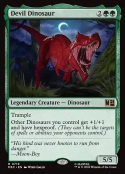 MTG Devil Dinosaur [MSC] #719 PRESALE - Image 1