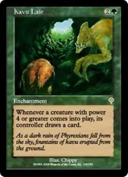 MTG - KAVU LAIR - Invasion (R) - Image 1
